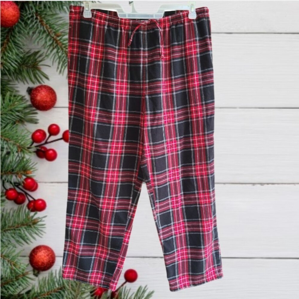 Kim Rogers Intimates Sleep Pajams Pants Plaid Size XL